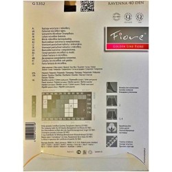 RAJSTOPY DAMSKIE WZORY CONTE 20 DEN DESIRE R5 NERO