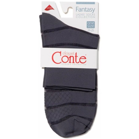 SKARPETKI DAMSKIE CONTE FANTASTY GRAFIT