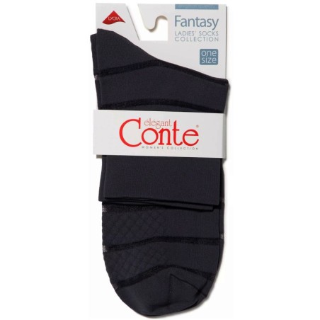 SKARPETKI DAMSKIE CONTE FANTASTY NERO