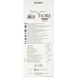 SKARPETKI MASSAGE MEDICA FIORE 20 DEN NATURAL