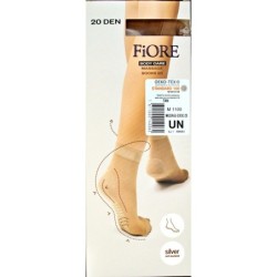 SKARPETKI MASSAGE MEDICA FIORE 20 DEN TAN