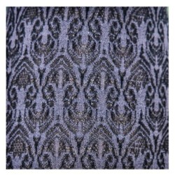 BLUEBERRY Rajstopy Wzory FIORE 60 DEN 3D R2 PLUM