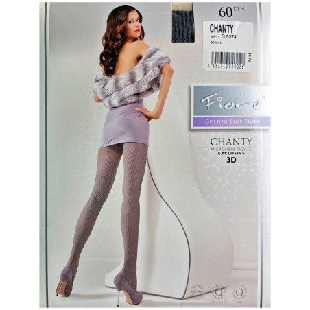 CHANTY RAJ.WZOR 3D 60 DEN R2 BLACK 5900672040975