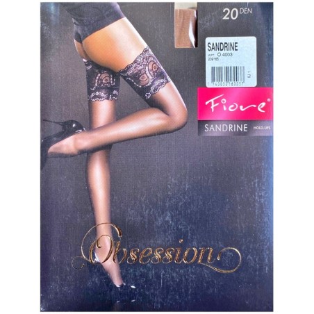 SANDRINE PONCZOCHY Samonosne FIORE 20 DEN R3 WHITE