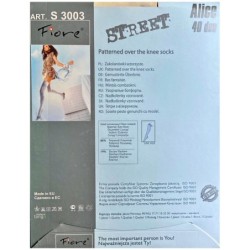 ALICE Zakolanowki WZORY FIORE BLACK