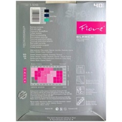 BLANCA Rajstopy Wzory FIORE 40 DEN R2 JADE