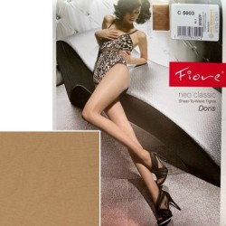 DORIS Rajstopy Damskie FIORE 8 den R3 Natural