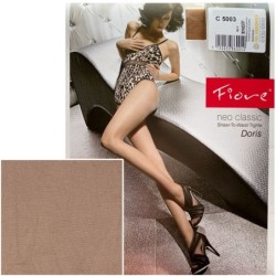 DORIS Rajstopy Damskie FIORE 8 den R4 Tan