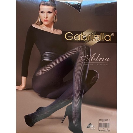 ADRIA RAJSTOPY WZORY GABRIELLA 40 DEN R2 NERO