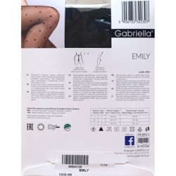 EMILY RAJ.WZOR serduszka  20den R4 NERO