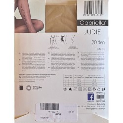 JUDIE RAJSTOPY WZORY GABRIELLA 20 DEN R4 NOCCIOLA