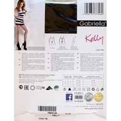 KELLY RAJSTOPY WZORY GABRIELLA 20 DEN R3 NERO