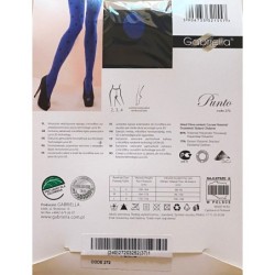 PUNTO RAJSTOPY WZORY GABRIELLA 60DEN R2 COBALT/NERO