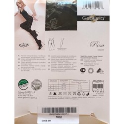 ROSA RAJSTOPY WZORY GABRIELLA 60 DEN R2 NERO