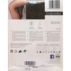 SELENA RAJSTOPY WZORY GABRIELLA 20 DEN R2 NERO