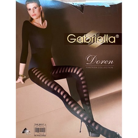 DOREN RAJSTOPY WZORY GABRIELLA 60 DEN R4 NERO