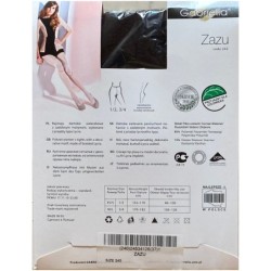 ZAZU RAJSTOPY WZORY SIATECZKA GABRIELLA R 1/2 NERO