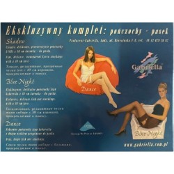 PONCZOCHY Z PASEM SHADOW GABRIELLA 15DEN R3/4 BIAL