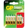 SUPER ALKALINE LR03 U(4+2) - 6 szt