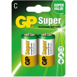 Baterie GP SUPER ALKALINE LR14 C 1,5V - 2 szt