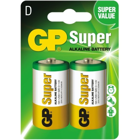 SUPER ALKALINE LR20 B2 - 2 szt