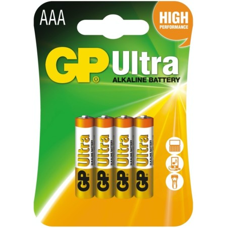 Baterie GP ULTRA ALKALINE LR03 AAA 1,5V - 4 szt