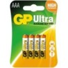 Baterie GP ULTRA ALKALINE LR03 AAA 1,5V - 4 szt