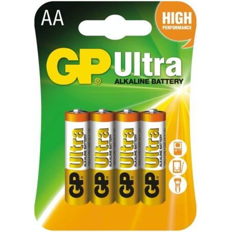 Baterie GP ULTRA ALKALINE LR06 AA 1,5V - 4 szt
