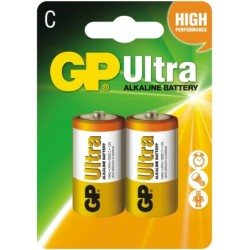Baterie GP ULTRA ALKALINE LR14 C 1,5V - 2 szt