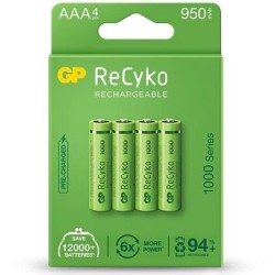 GP AKU RECYKO R03 EB4 950 mAh - 4 szt