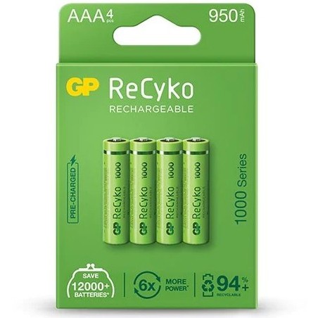 GP AKU RECYKO R03 EB4 950 mAh - 4 szt