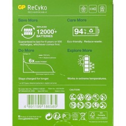 GP AKU RECYKO R03 EB4 950 mAh - 4 szt