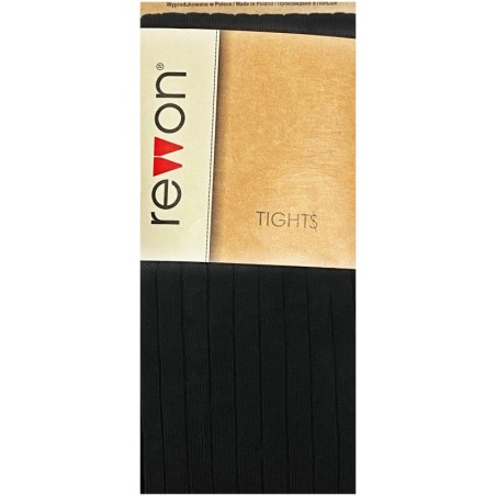 RAJSTOPY DZIEWCZECE REWON PRAZKOWE 152-158 CZARNE