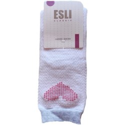 SKARPETKI DAMSKIE WZORY CONTE ESLI BIALE 36-37