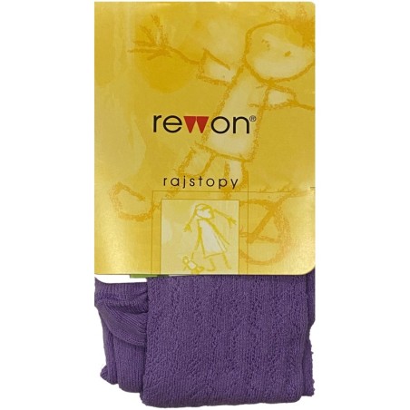 RAJSTOPY DZIEWCZECE REWON ALOE AZUR 116-122 FIOLET