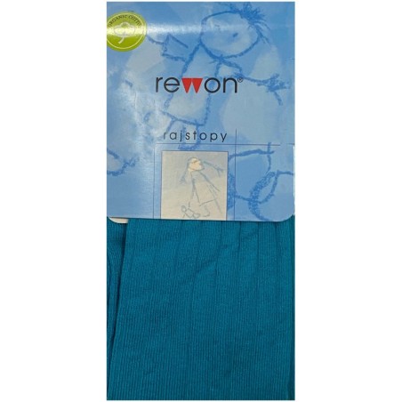 RAJSTOPY DZIEWCZECE REWON PRAZKOWE 140-146 TURKUS