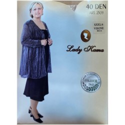 Rajstopy Plus Size LADY KAMA ANTONINA 40DEN R6 VIZONE