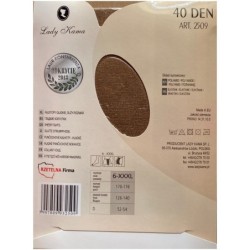 Rajstopy Plus Size LADY KAMA ANTONINA 40DEN R6 VIZONE