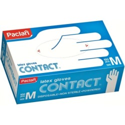 Rekawiczki Lateksowe rozmiar M 100 szt Latexowe