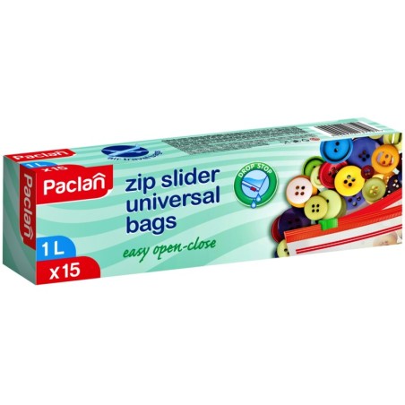 PACLAN WORECZKI Z SUWAKIEM 1L - 15 SZT