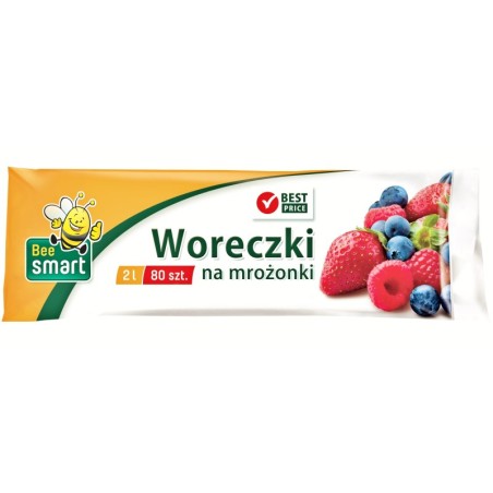 WORECZKI NA MROZONKI Bee Smart 2L 80 szt PACLAN