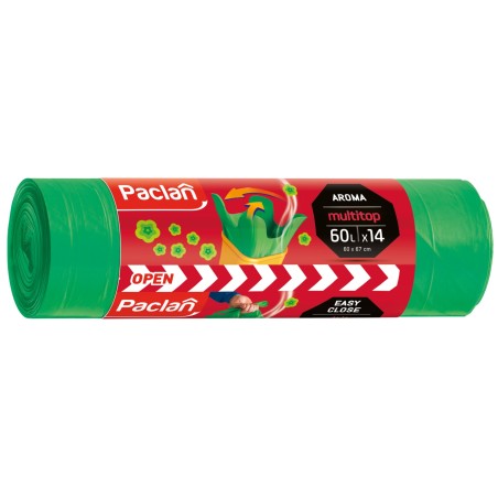 WORKI NA ŚMIECI MULTITOP ZAPACHOWE 60L 14SZT