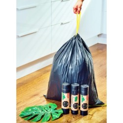 WORKI NA ŚMIECI PACLAN ECO LINE Z TAŚMĄ 60L 15SZT