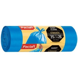 WORKI NA ŚMIECI PACLAN CLASSIC Z USZAMI 35L 26SZT