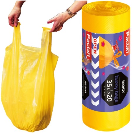 WORKI NA ŚMIECI PACLAN BUNNY BAGS 35L 20SZT