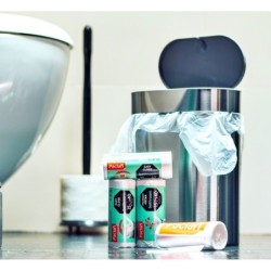 WORKI NA ŚMIECI PACLAN ŁAZIENKOWE 15L 40 szt ZAPACH