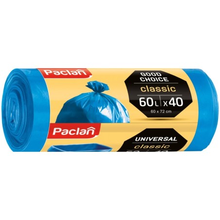 PACLAN WORKI NA SMIECI CLASSIC 60L 40 SZT
