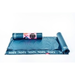 PACLAN WORKI NA ŚMIECI PREMIUM 120L 10SZT