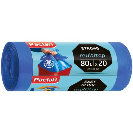 Worki Na Śmieci MULTITOP PACLAN 80 L - 20 szt