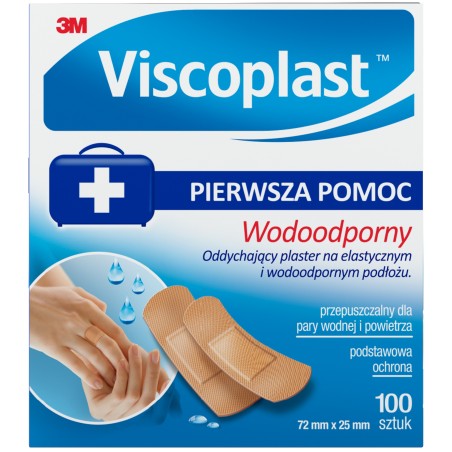 VISCOPLAST WODOODPORNY 72*25mm100szt